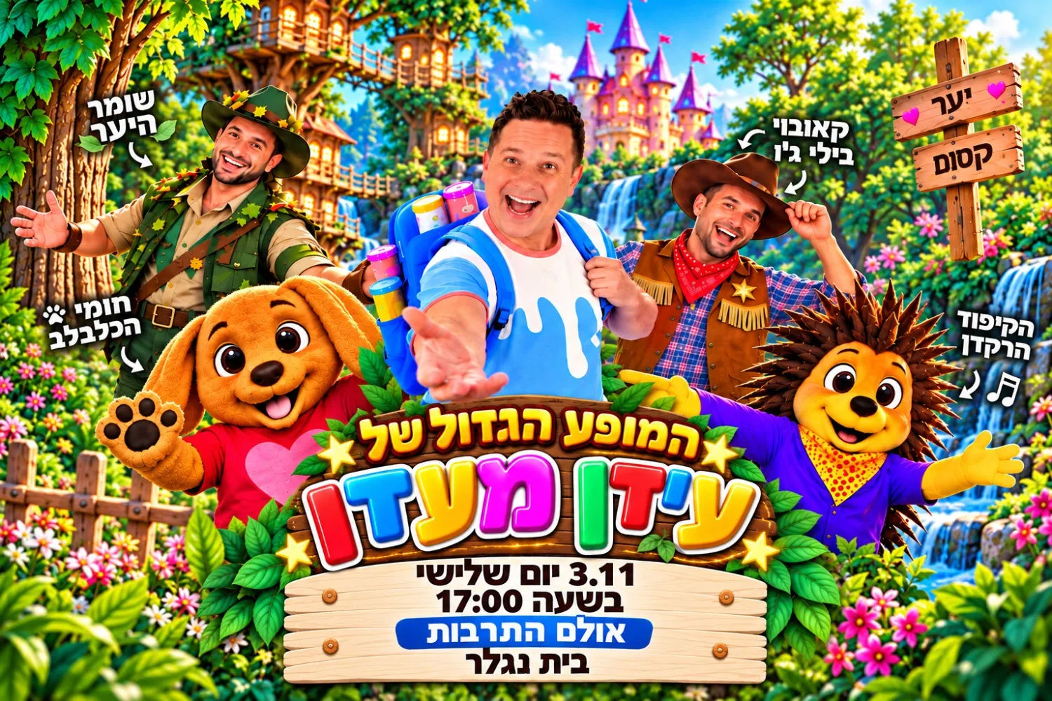 המופע הגדול של עידן מעדן  - מופע מוסיקלי קסום