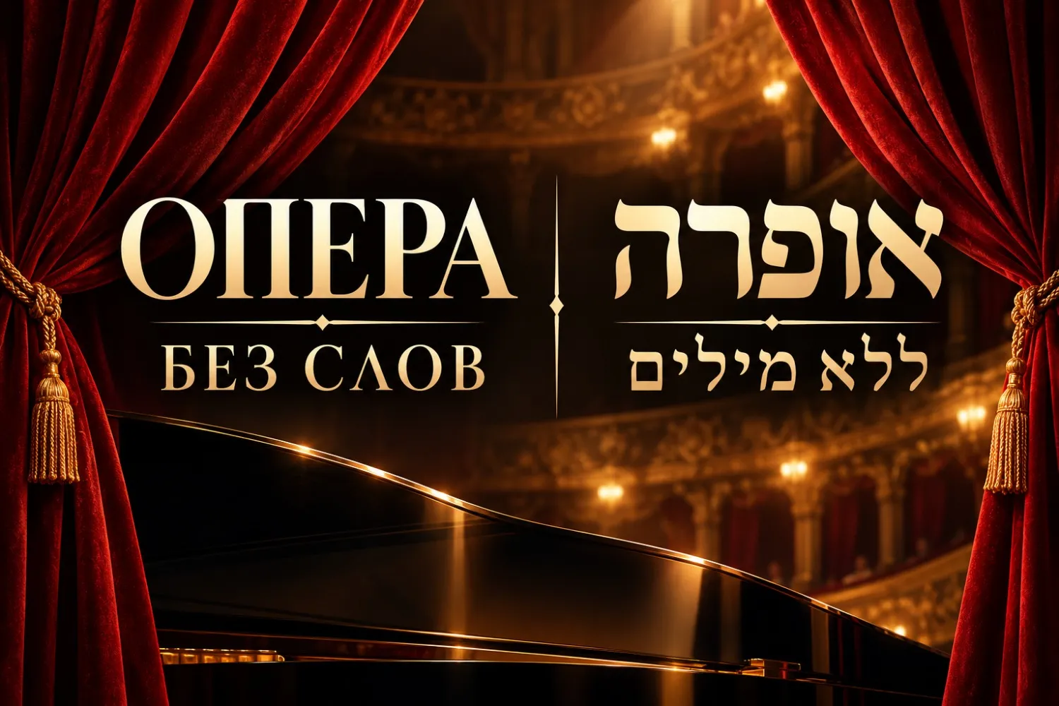 אופרה ללא מילים — מוצרט, ביזה, ורדי, צ'ייקובסקי